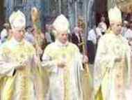 Biskupi (od lewej): M. Roman, M. Włodzimierz, M. Ludwik