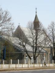 Stary kościół przy ul. Wolskiej (użytkowany do 1997 r.)
